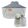 Insulating water bag, waistband, belt, heating, hand heating, hot water bag, compress pack, abdomen shoulder beige