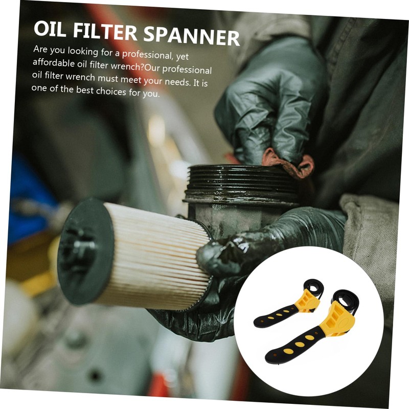 Operitacx 2Pcs Repair Rubber Strap Wrenches Multi Function Wrench Durable