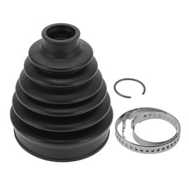 Hihaha No.TDR500110 CV Joint Boot Kit W/Clamps for Land Rover LR3 2005-2009 for Land Rover LR4 10-16 Outer Constant Velocity Joint Boot Strong Durable 1 Set