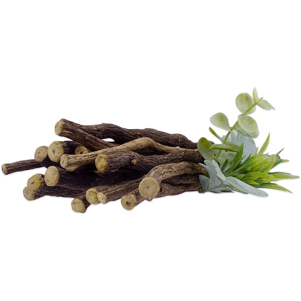 100% Natural Licorice Root Chew Sticks, Cherry Flavored, Organic, Help Quit Smoking, Whiten Teeth, Freshen Breath and Suppress Appetite