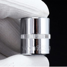 MKSIWSA SUOFEILAIMU 1/4 1pcs Socket Wrench Head Sleeve Double EndHand Tools Auto Repair Casing Tool Sleeve Removal Tool Cart Standard (Specification : 6mm)