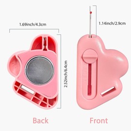 TRLREQ Verbesserte magnetische Nahtführung, magnetische Nahtführung, magnetische Nahtführung mit Drahtentferner, Nähmaschinenberatungswerkzeuge