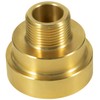 Hihitomorrow 3 Hole Pool Brass Deck Jet Nozzle with Ground