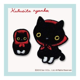 Pioneer PNY400-PNY07 Sealing Patch, Socks Nyanko, Matryoshka, Iron/Seal Type