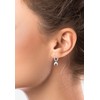 Elli Women's Creole Earrings Set Astro Moon Star Lightning in