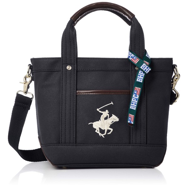Beverly Hills Polo Club BH1006N Canvas Tote Bag with Shoulder
