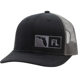 Trucker Hat - Florida (Black/Graphite), One Size