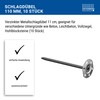 LUX ELEMENTS FIX-FID Impact Dowels 11 cm Pack of 10