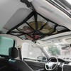 Car Ceiling Cargo Net Pocket Double Layer Mesh Car Organizer