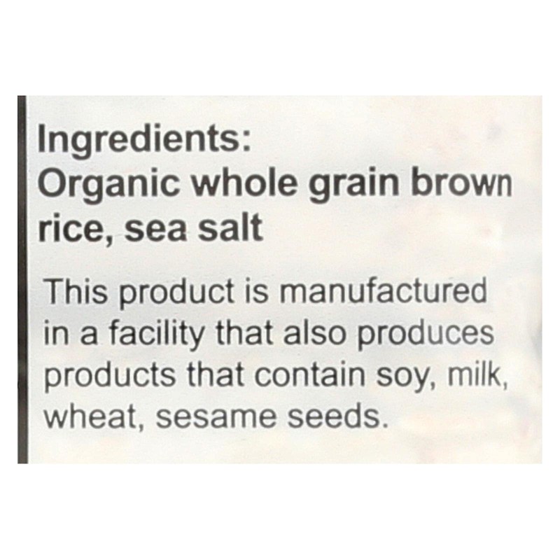 Suzie's Organic Brown Rice Cake Thins|12 Pack|Lightly Salted Low Sodium|USDA