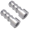 Podavelle Aluminum Weld On 5/8 In. Barb Fitting Adapter, Pack