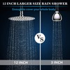 Voolan Rainfall Shower Head - High Flow Showerhead Made of