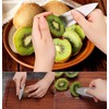 DMZK 2Pcs Fruit Cutting Spoon, 2 in 1 Reusable Avocado