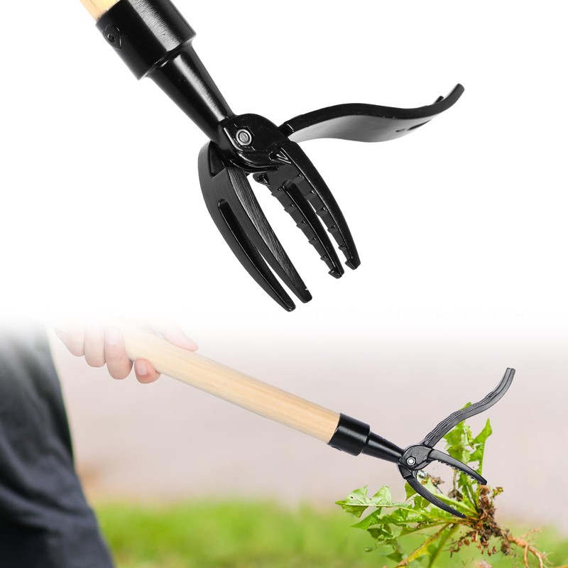 Manual Weeder, Weed Remover Tool Stand Up Weed Puller Tool