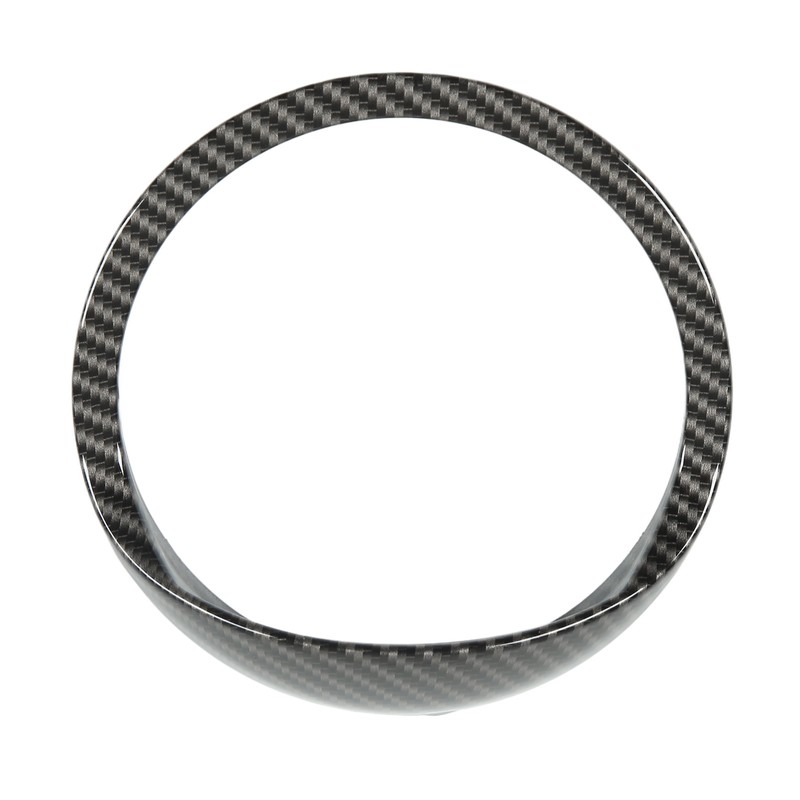 Motorcycle Speedometer Intrument Gauge Bezel Cover Trim Carbon Fiber Style