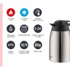 Thermos THV Thermos Flask - Matte Stainless Steel