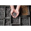 Made in Germany Threaded Steel Insert, (50 pcs.) with hex