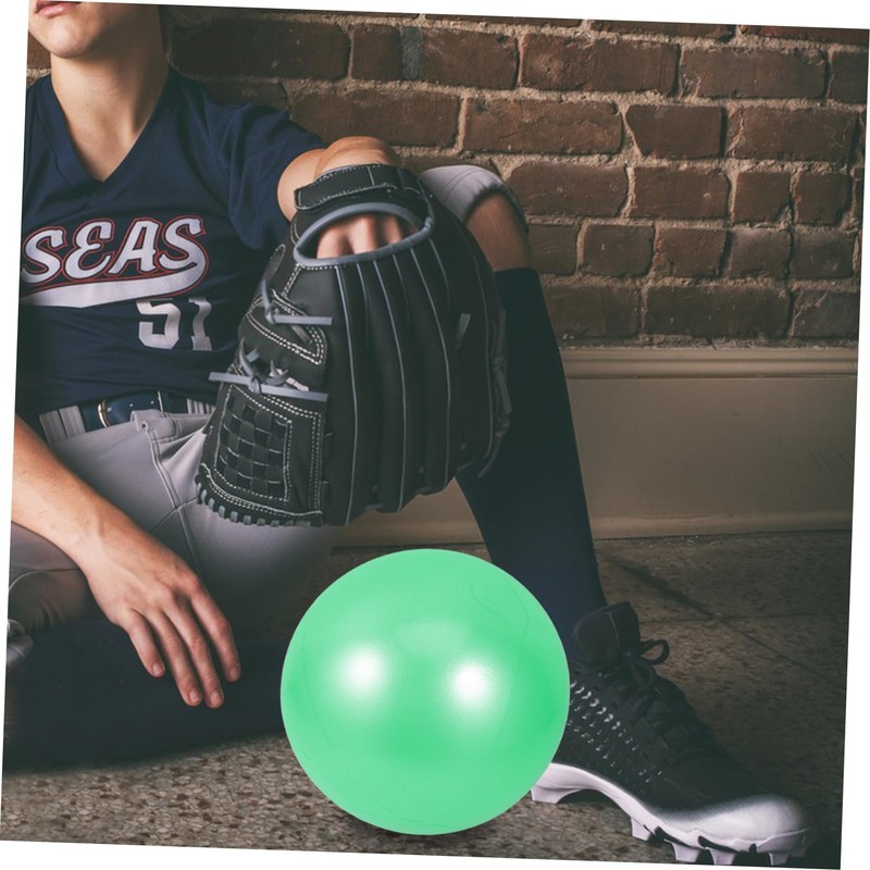Gatuida 4pcs Baseball Training Connection Ball Improve Batting Pitching Soft