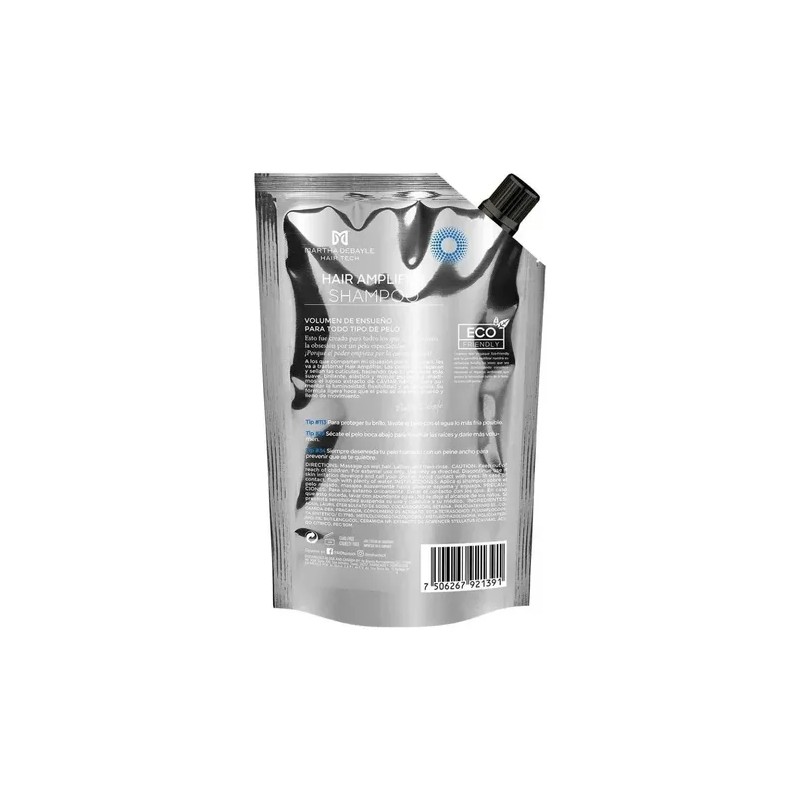 Martha Debayle Hair amplifier Refill Pouch 450 ml