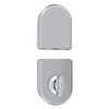 Stainless Steel 10~12mm Glass Door Lock Rotary Knob Open/Close Home
