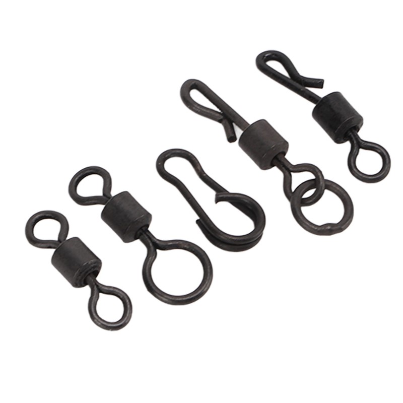 150pcs Fishing Barrel Bearing Rolling Swivels Kit Winding Resistance Stainless