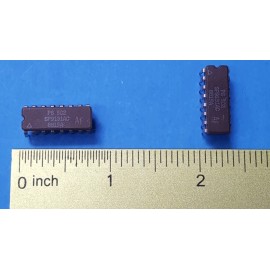 Plessey IC FLIP-FLOP  , SP9131AC , PLESSEY , D TYPE , DIP -16  , CERAMIC , DUAL