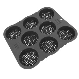 NonStick Hamburger Bun Pan, Bread 11.7X10.0X1.2 Inches, for French Loaf Pancake Griddle, Pans for Loaves, Baking Essential