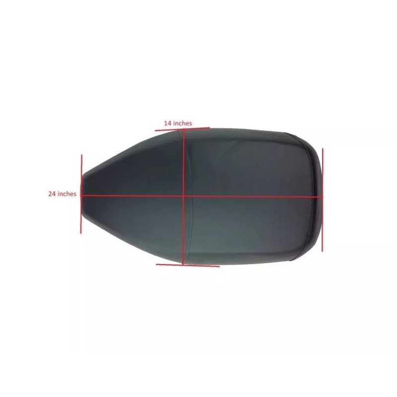 PCC 24" Seat FOR Scooter Moped 50cc 150cc GY6 Jonway