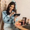 Lolalet Eye Shadow Stand, Makeup Storage, 14 Compartments, Cosmetic Storage,
