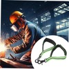 ULTECHNOVO 4pcs Firefighter Glove Straps Hook Keychain for Secure Storage
