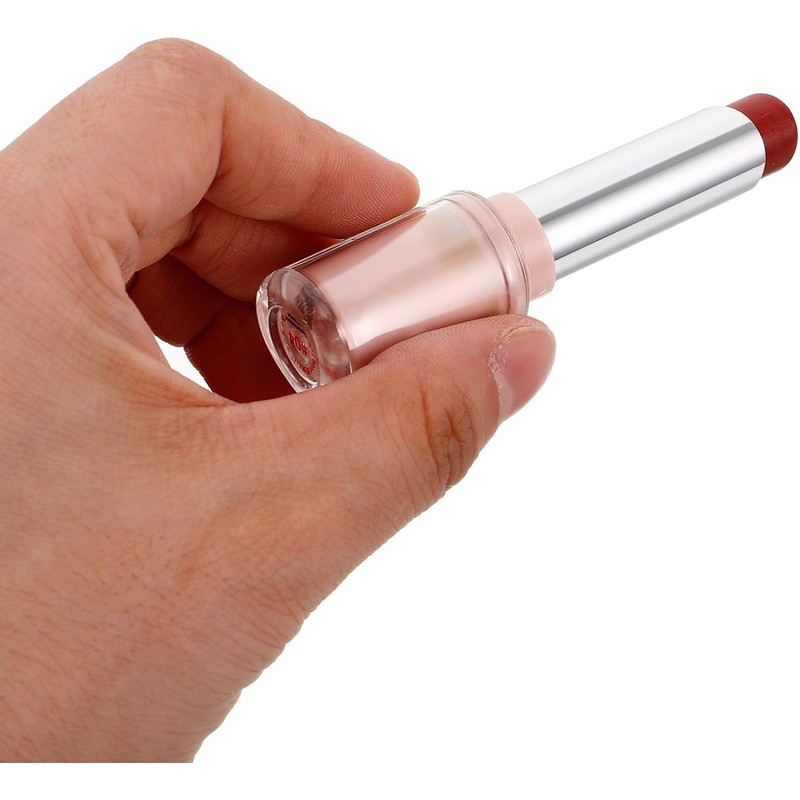 Brillo Labial Gelatinoso Rosa de Alto Brillo, Hidratante