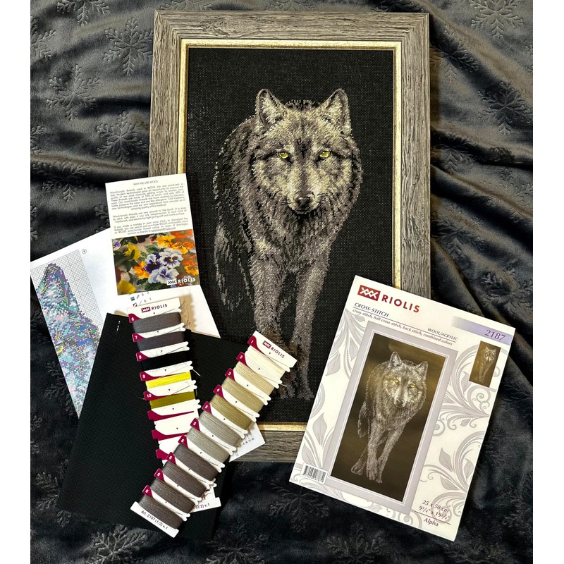 RIOLIS Counted Cross Stitch Kit 9.75"X19.75"-Alpha (14 Count)