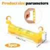 5PCS String Line Level Mini Hanging String Level Tools Bubble