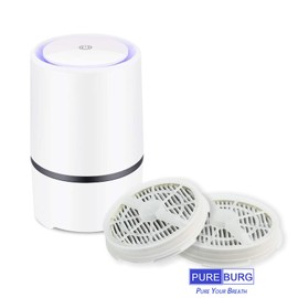 PUREBURG GL-2103 Replacement Filter Compatible with RIGOGLIOSO JINPUS MELEDEN Houzetek WSTA DHS COSTWAY & SY900S Air Purifiers,2-Pack HEPA Activated Carbon 2-in-1