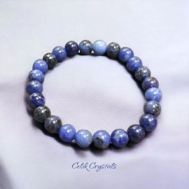 Unbranded Sodalite Bracelet 8mm Natural Stones Stretches