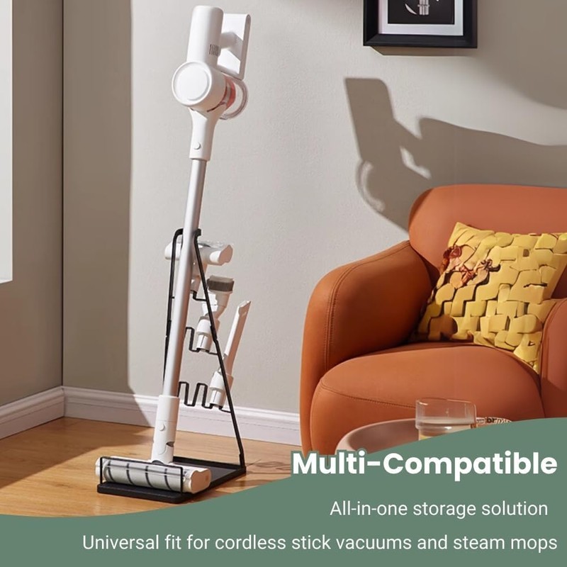 EZ SPARES Vacuum Stand,Storage-Stand-Docking-Station-Holder,Stable Metal Storage Bracket Stand Holder,Compatible with
