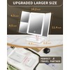 BERTHALESS 2 Pack for Mom Makeup Mirror Vanity Mirror with