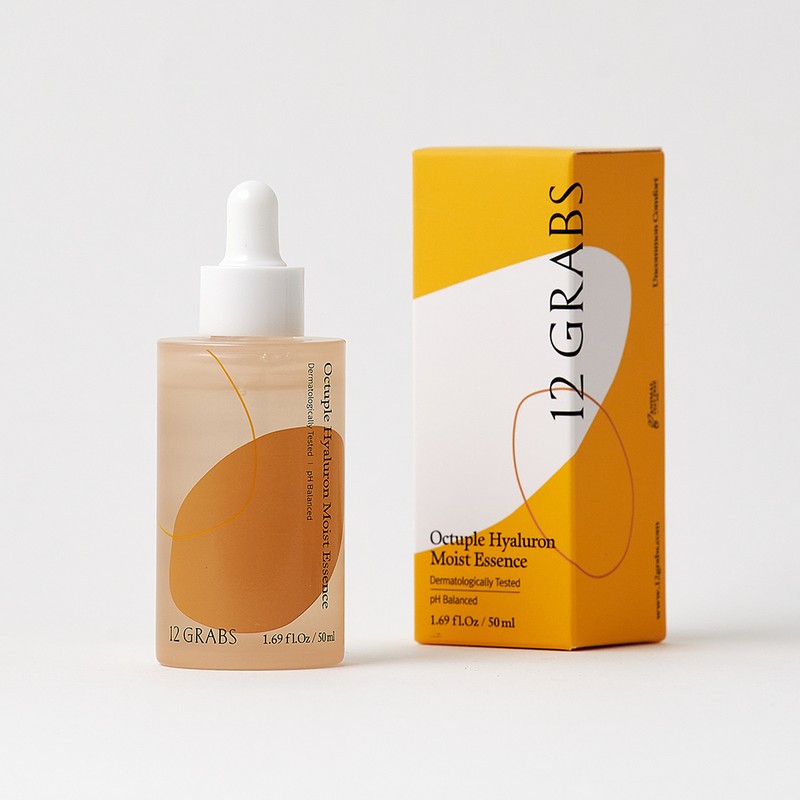 12GRABS Octuple Hyaluron Moist Essence 50ml - 트웰브그랩스 옥터플 히알루론