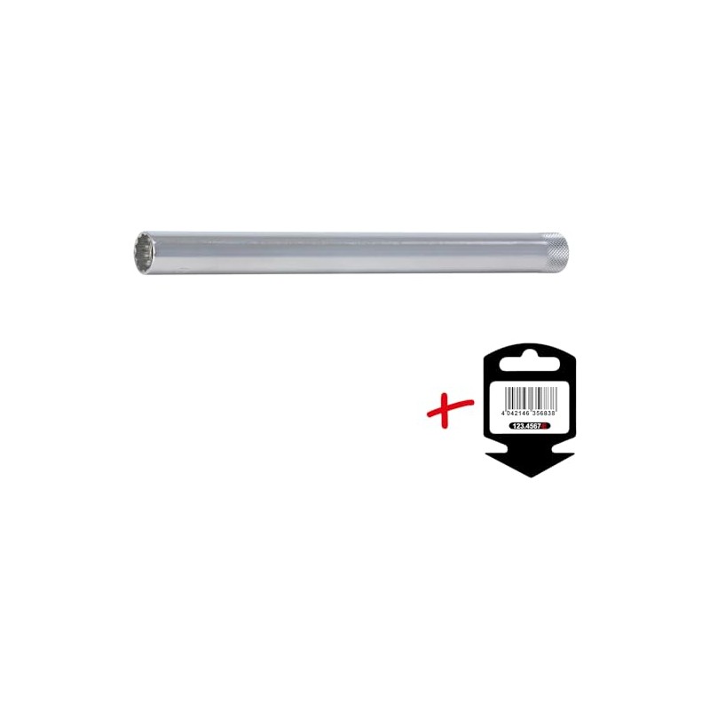 KS Tools 517.1141-E Spark Plug Socket 3/8 Inch Long 16