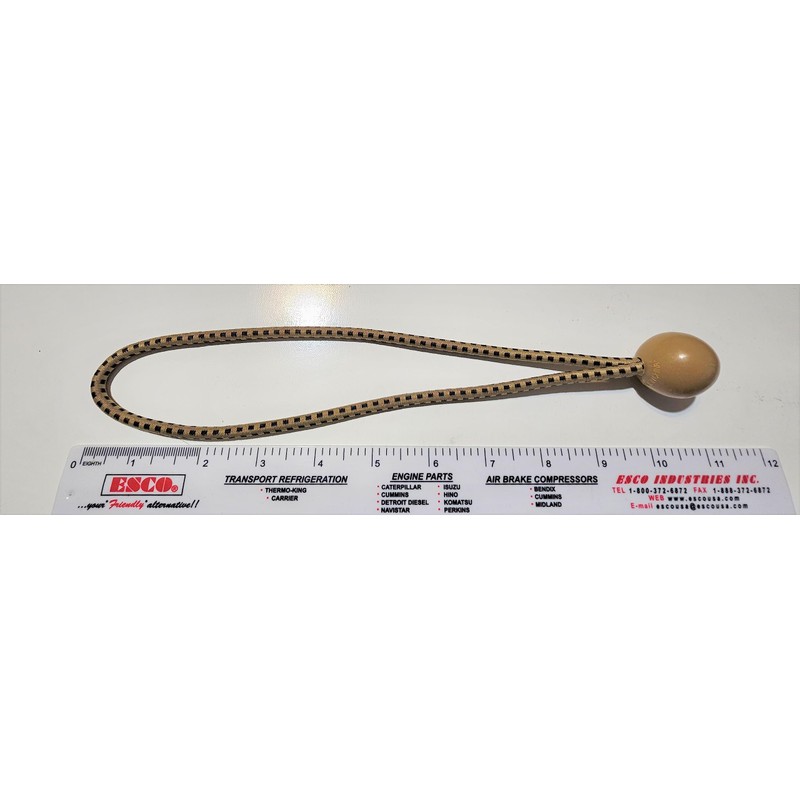 11" Heavy Duty Premium TAN Ball Bungee/BUNGEES 25PC Lot c
