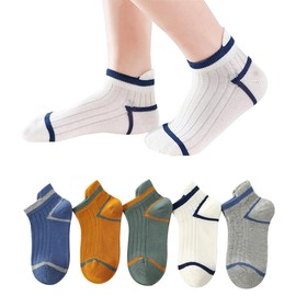 ZEFANGYU Kids' Socks, Boys, Children, Socks, Summer, Mesh, Breathable, Kindergarten Commute to School, coutiao, XL