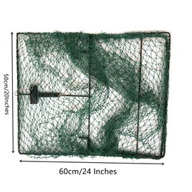 Large Spring Domestic Bird Trap Dird Chicken Hawk Net Trap Wild Turkey Traps Outdoor Animal Camping Hunting Cage Tools,Enhanced Edition 24x20 Inches