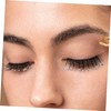 Ipetboom 10pcs False Eyelashes with Mini Rhinestones Natural Fish Tail