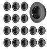 MOROBOR 16 Pack Round Finger Pull, Flush Pull Door Handle
