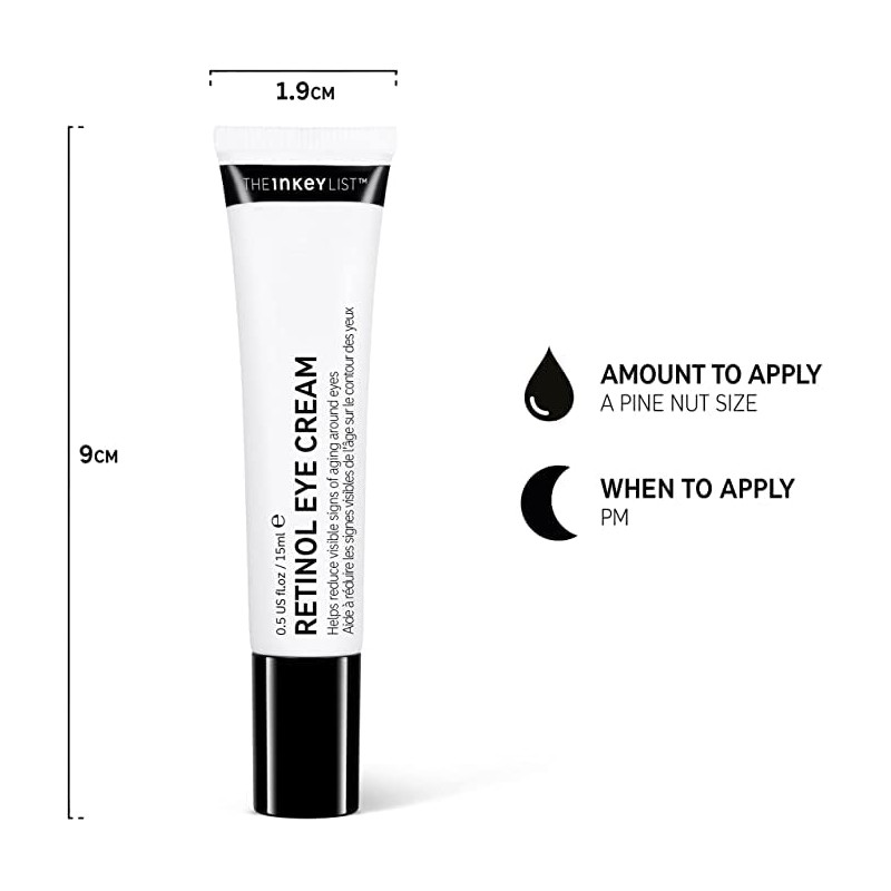 The INKEY List Retinol Eye Cream zur Reduzierung von Falten