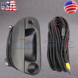 realray Rear View Backup Camera Kit w/ Wiring & Tailgate Handle For 97-07 Ford F150 F250