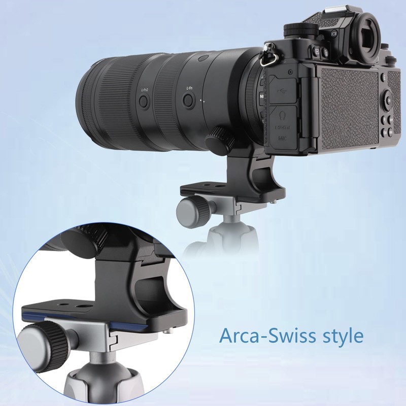 Leftfoto Replacement Lens Base Tripod Base for Nikon Nikkor Z