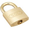 SOL-HARD SOL Cylinder Padlock NO.2500 40mm Keyed Alike
