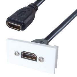 AV HDMI Module | Wall Plates and Floor Boxes Audio Visual Cable, 1 X Qty - 20-0006