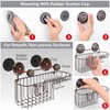 HASKO 2 Pack Shower Caddy Suction Cup with Hooks &